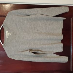 Banana Republic long sleeved gray sweater